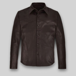 Chevelle Leather Shirt Jacket