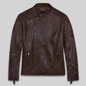 Moto Biker Leather Jacket
